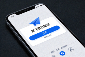 纸飞机安卓安装步骤三截图 - 安装完成界面